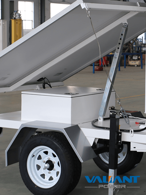 solar powered trailer  VTS650A