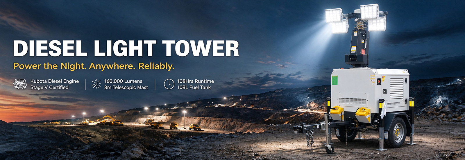 diesel light tower