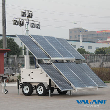 Solar LED Light Tower