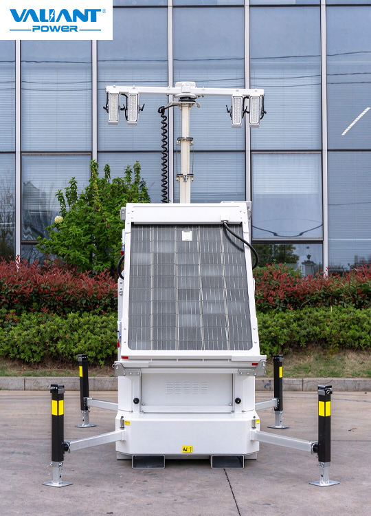 solar light tower skid-L