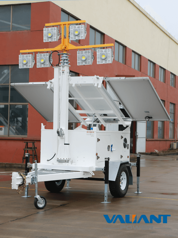 solar powered light tower VTS900B-L