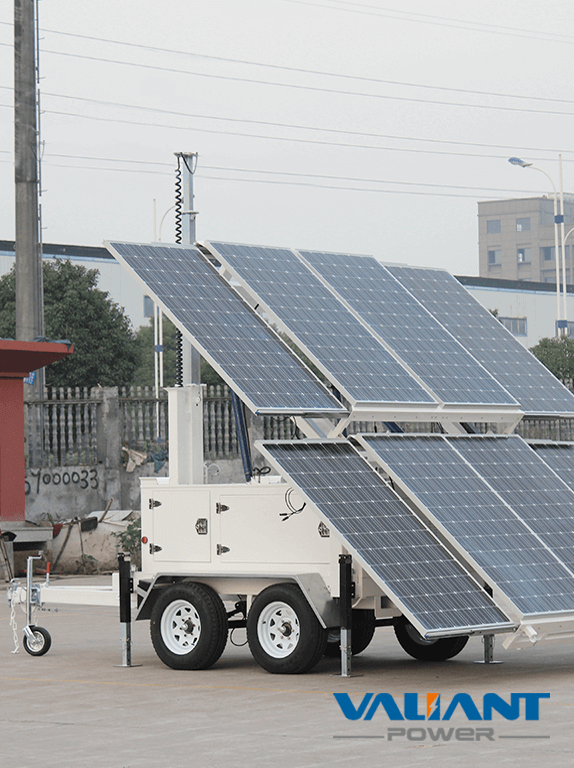 solar light trailer   VTS2400B