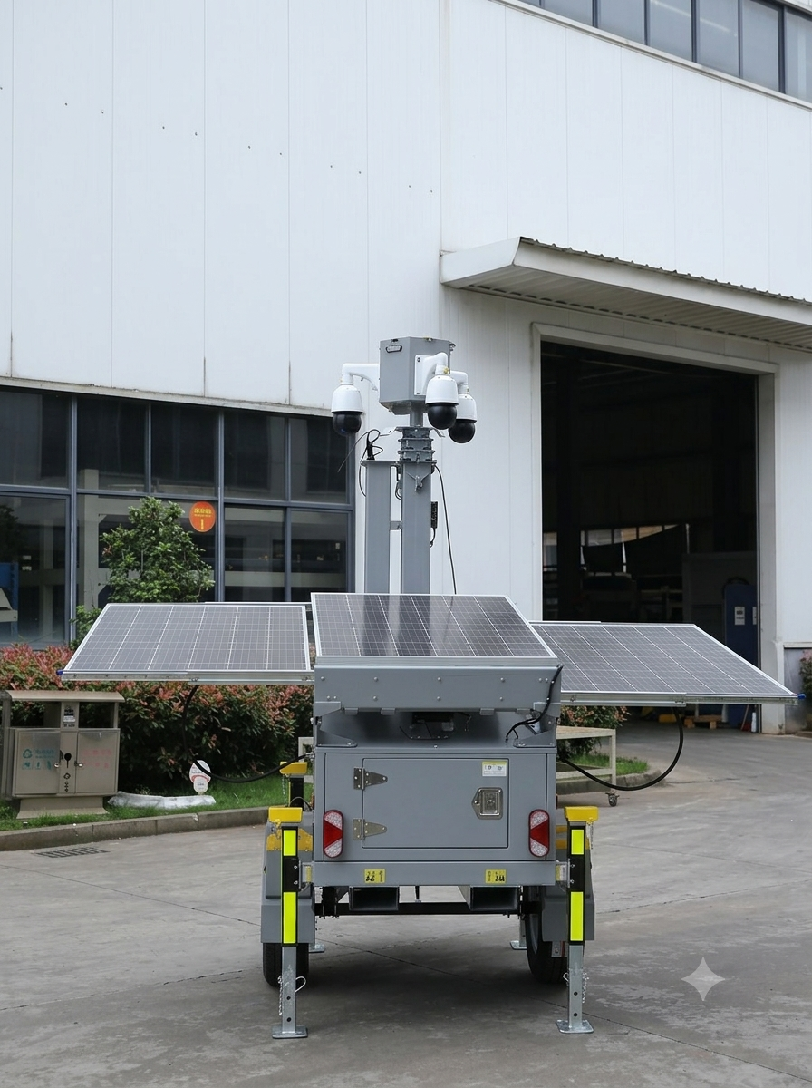 mobile surveillance trailer VTS3 PMINI-M