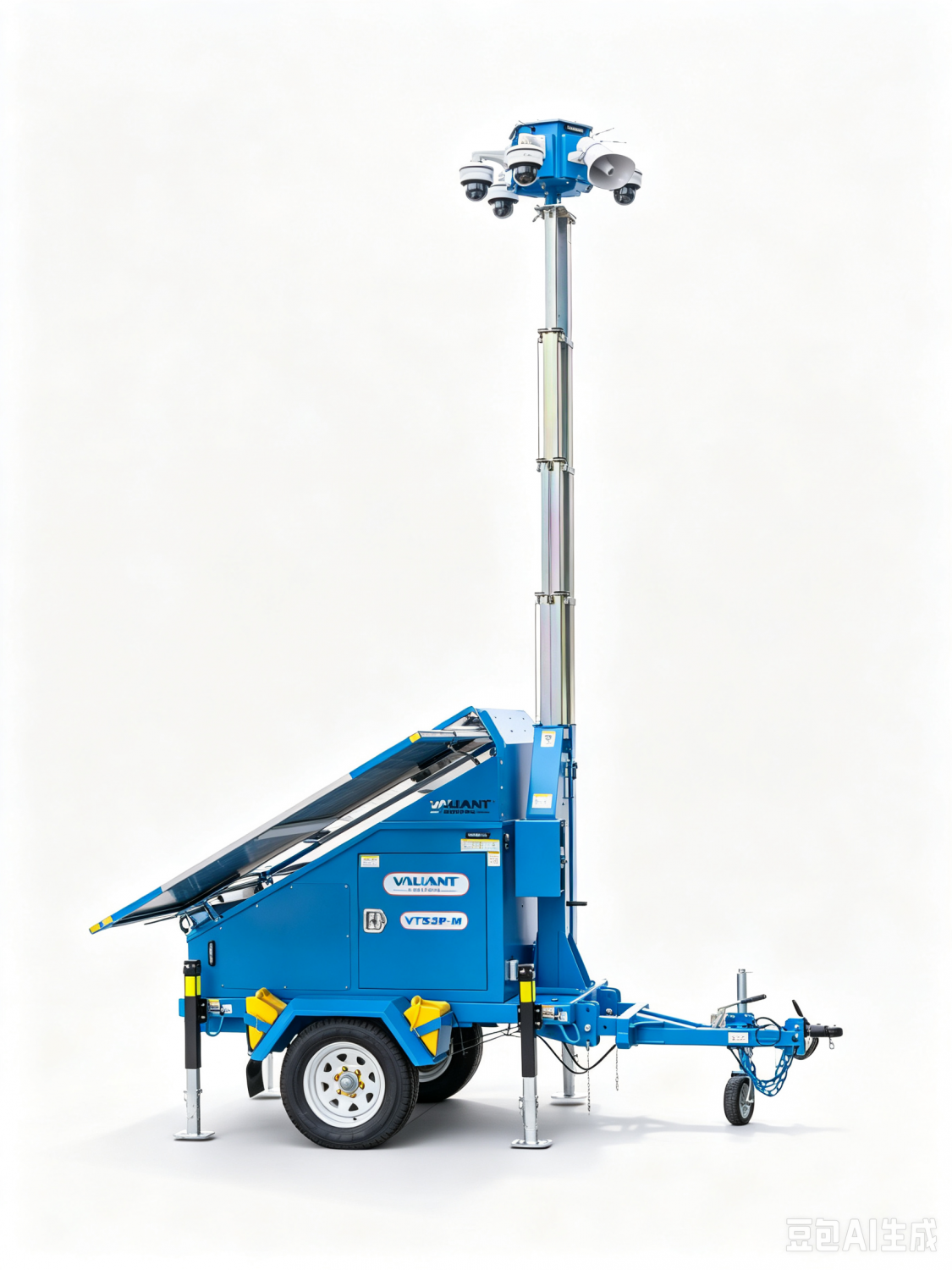 mobile surveillance trailers VTS3P-M