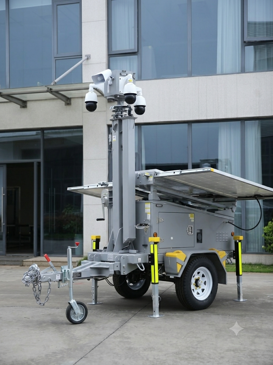 mobile surveillance trailer VTS3P MINI-M
