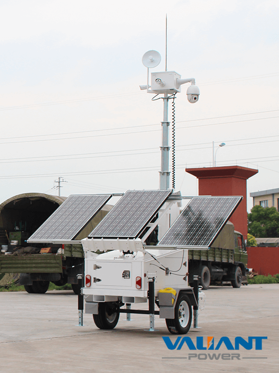 mobile surveillance trailer VTS600AC